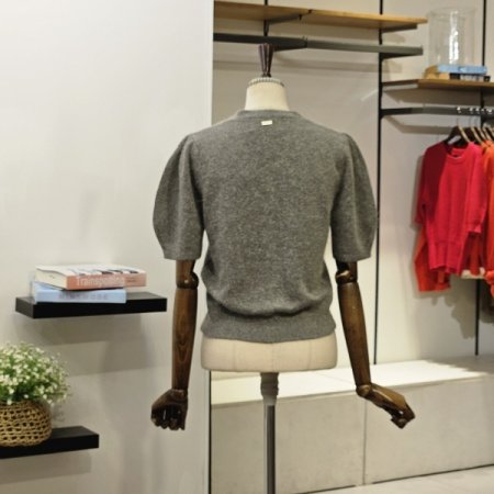 앙고라 V넥 가디건