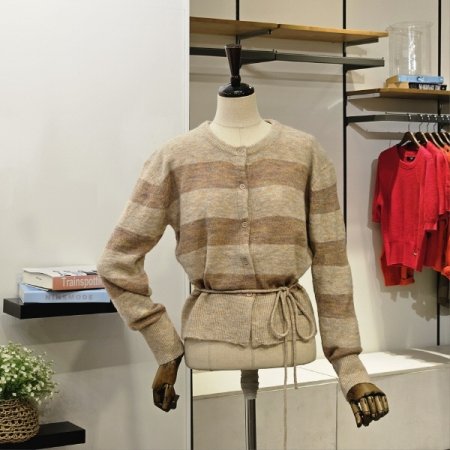 모헤어 단가라 가디건