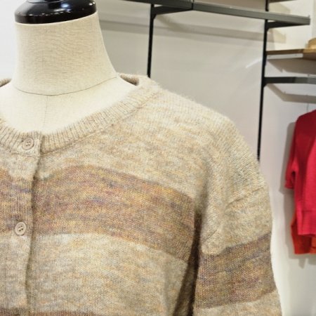 모헤어 단가라 가디건