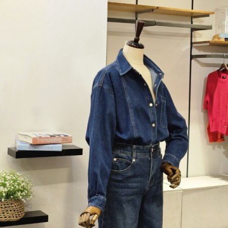 스티치 청 남방