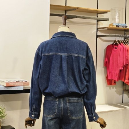 스티치 청 남방