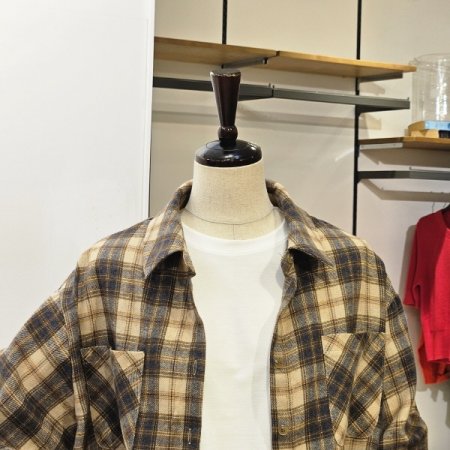 네인오니 체크 남방