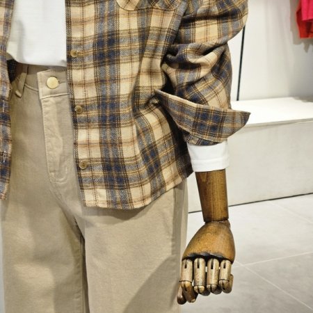 네인오니 체크 남방