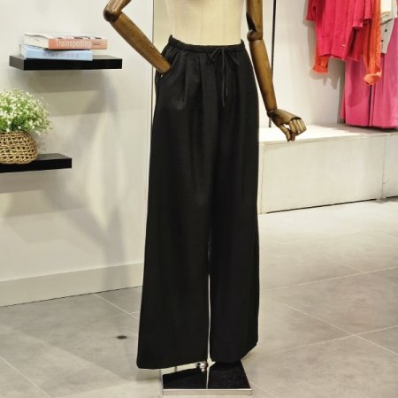 덴버링 허리밴딩 와이드 팬츠