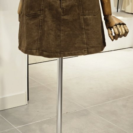 피치 기모 미니 스커트