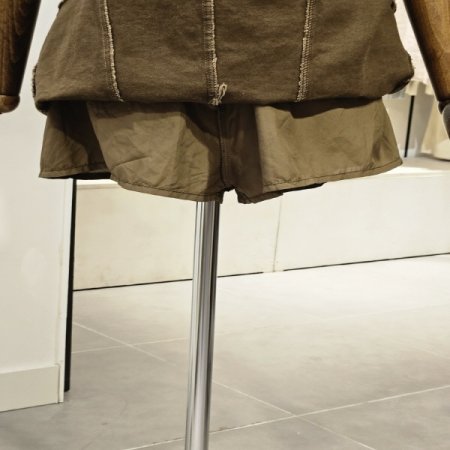 피치 기모 미니 스커트