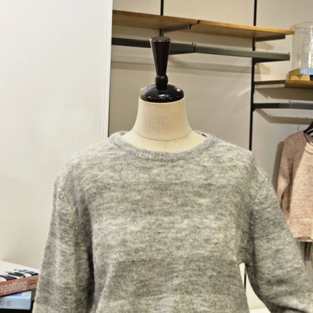 울 블렌드 스트라이프 니트