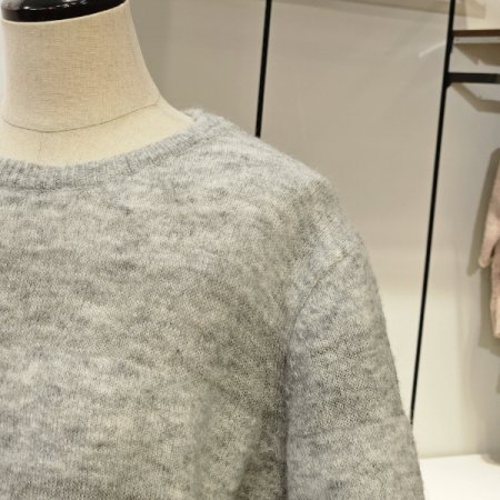 울 블렌드 스트라이프 니트