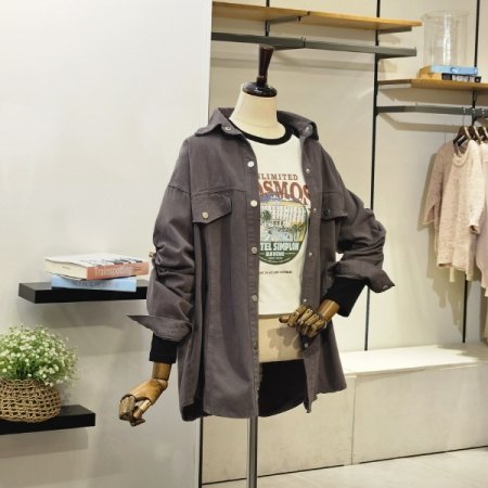 베리디 데님 셔츠