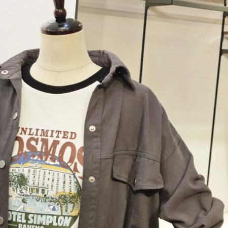 베리디 데님 셔츠