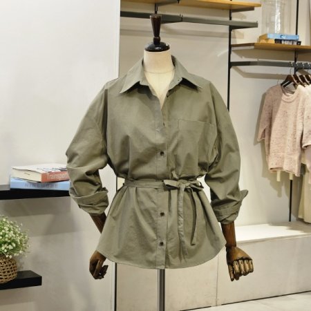 윌로우 벨트 셔츠