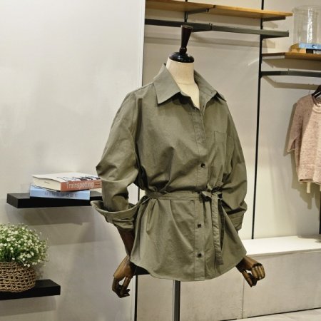 윌로우 벨트 셔츠