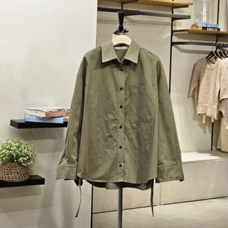 윌로우 벨트 셔츠