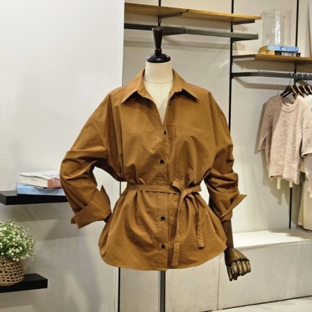 윌로우 벨트 셔츠