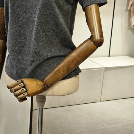 피치 기모 반팔 티셔츠