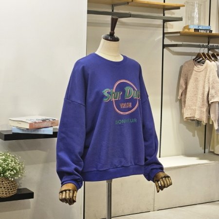 하드록 루즈핏 맨투맨