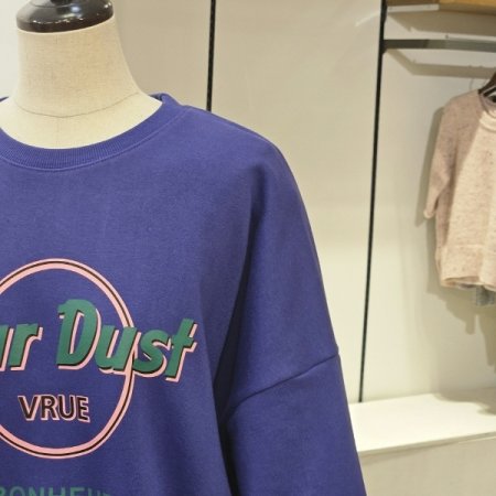 하드록 루즈핏 맨투맨