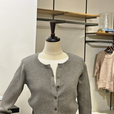 레이어드 니트 가디건