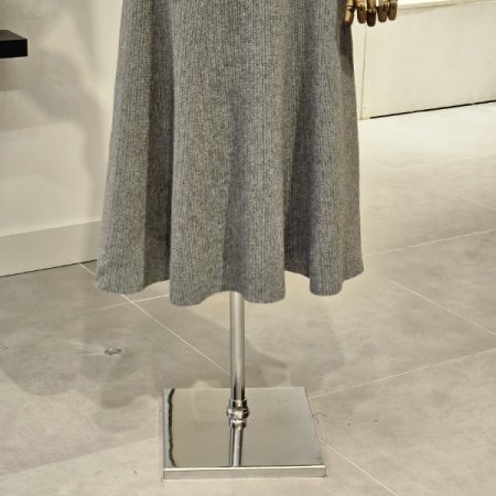 밴딩 롱 니트 스커트