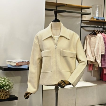 카라 니트 점퍼