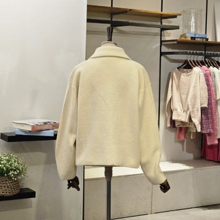 카라 니트 점퍼