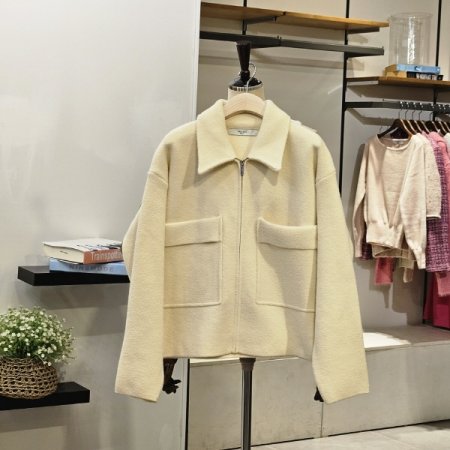 카라 니트 점퍼