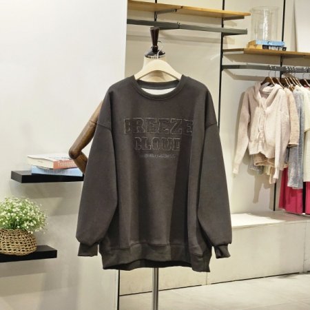 클라우드 루즈핏 맨투맨