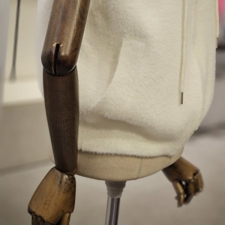 오링버클 퍼 후드 조끼