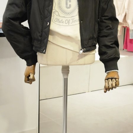 집업 블루종 점퍼