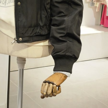 집업 블루종 점퍼