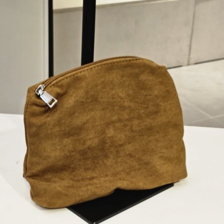 스웨이드 숄더백