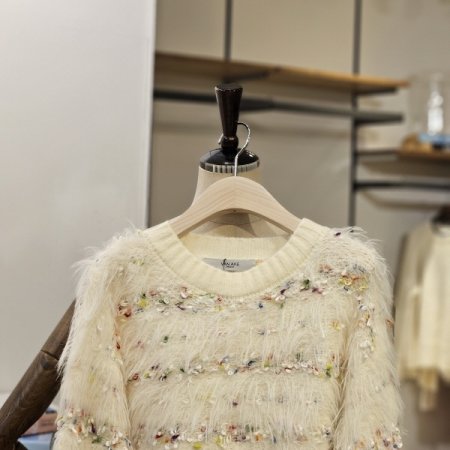 헤어리 퍼 니트