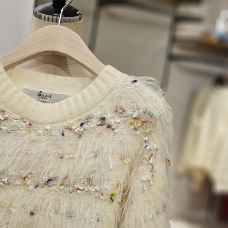 헤어리 퍼 니트