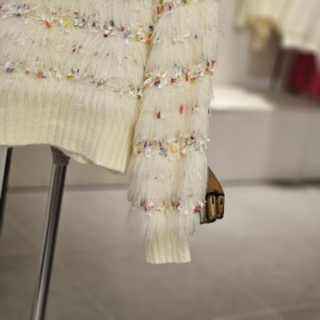 헤어리 퍼 니트