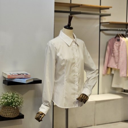 슬림핏 기본 셔츠