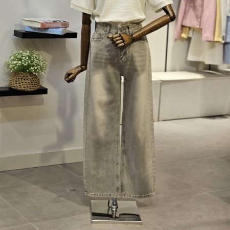 매니스 일자 데님 팬츠