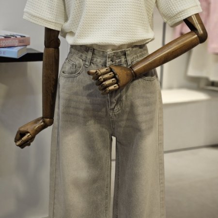 매니스 일자 데님 팬츠