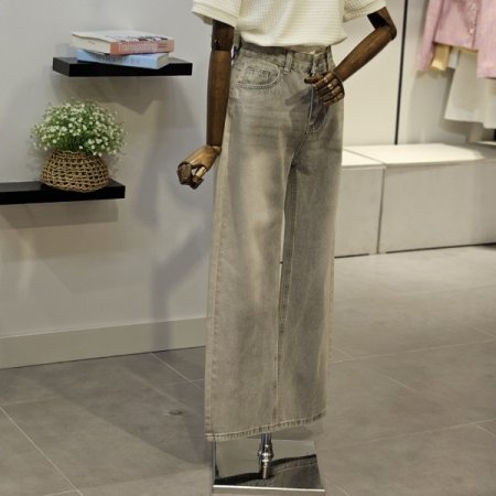 매니스 일자 데님 팬츠