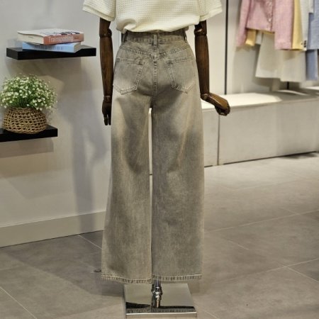 매니스 일자 데님 팬츠