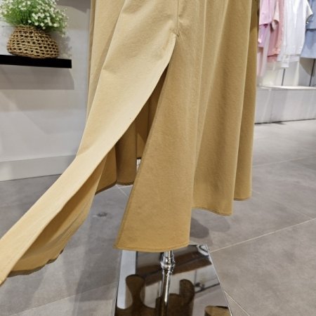 슬릿 오버롤 원피스