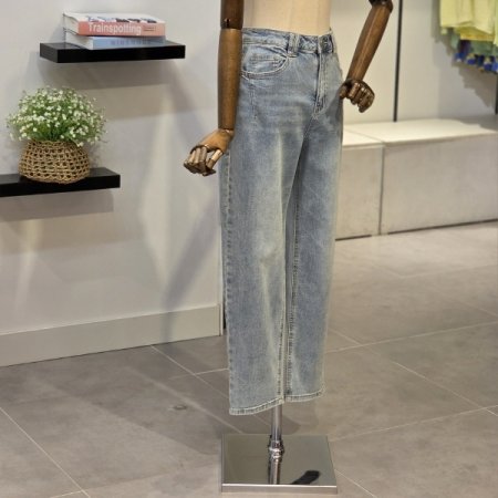 다트 포인트 보이핏 데님 팬츠