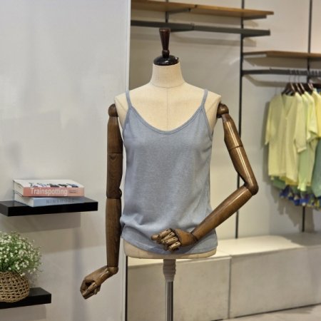 스트라이프 시스루 나시 SET