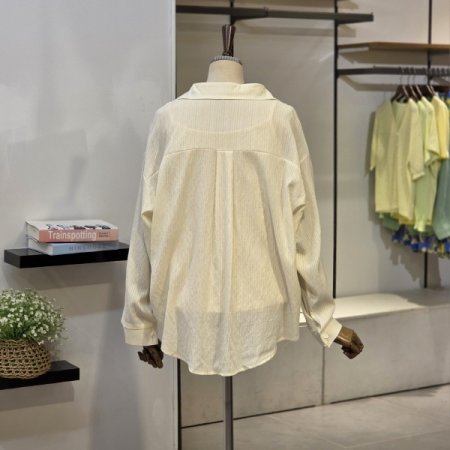 스트라이프 시스루 나시 SET