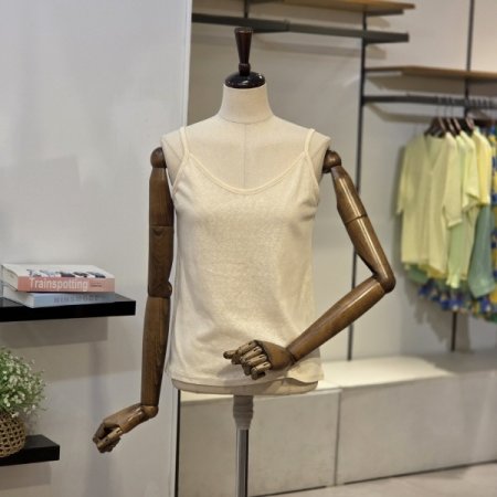 스트라이프 시스루 나시 SET