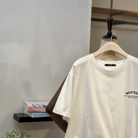 웨스턴 백패치 반팔 티셔츠