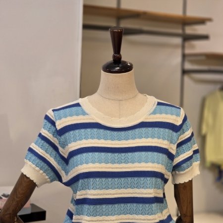 호아킨 스트라이프 니트