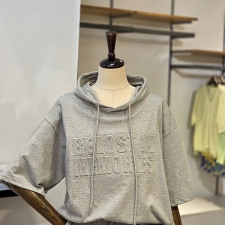 메모리즈 후드 반바지 세트