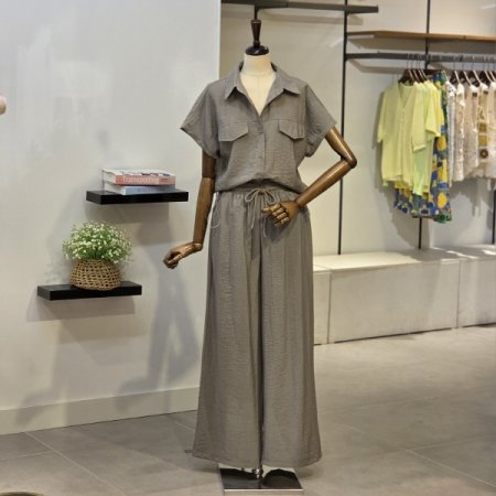 티니 블라우스 팬츠 SET