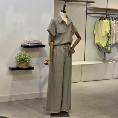 티니 블라우스 팬츠 SET