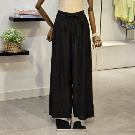 버디 스트링 주름 팬츠